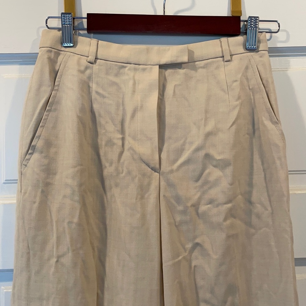 Vintage cream wool Armani pants, Sz 4